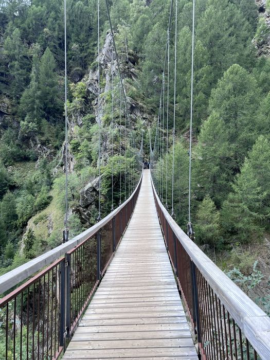 Die 1.000 Stufen Schlucht, am Meraner Höhenweg lässt Herzen höher schlagen