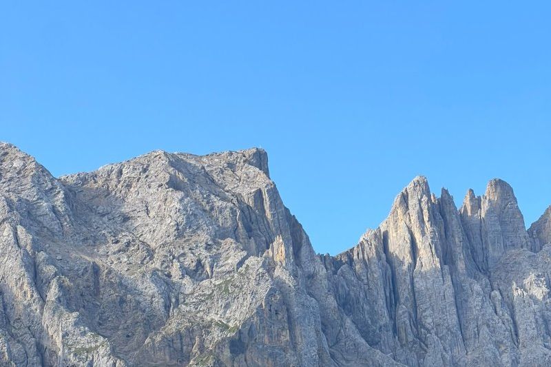Alla vetta dello Schenòn del Latemar